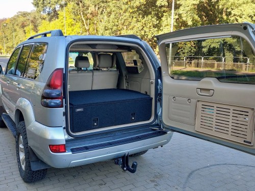 Zabudowa wyprawowa Toyota Land Cruiser 120