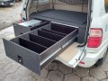 Zabudowa wyprawowa sypialna Toyota Land Cruiser 100 ze stołem