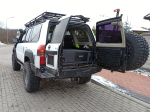 Zabudowa wyprawowa Nissan Patrol Y61 GU4 z lodówką